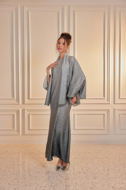 Venetta Ombre Dress Set - Jade