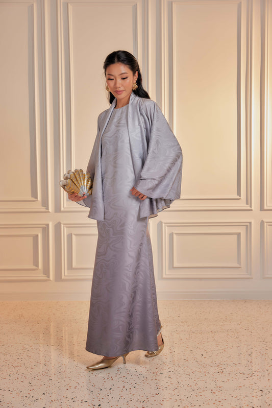 Venetta Ombre Dress Set - Moonstone