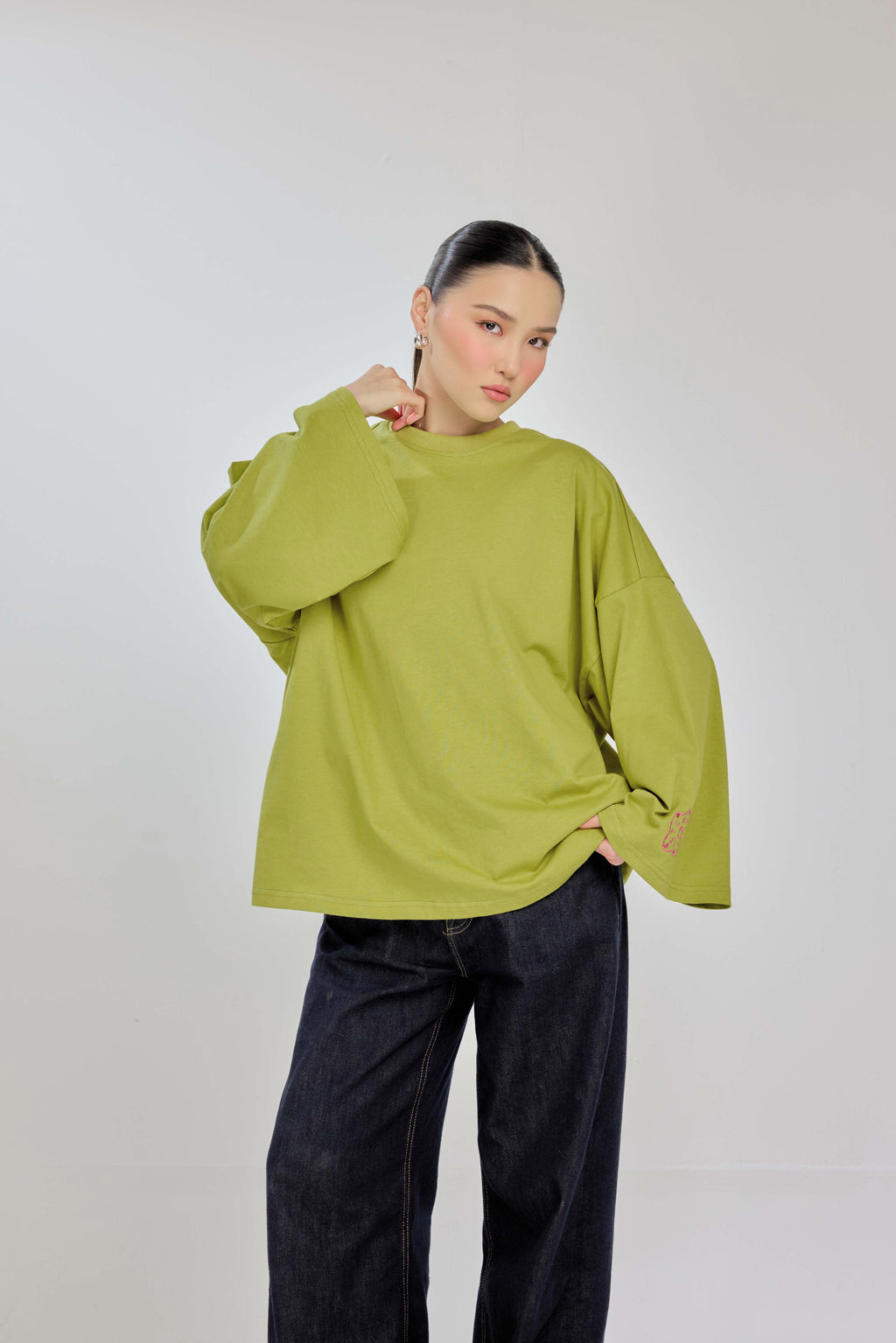 01 - Salted Lime - Caf-Tee Day to Night Top