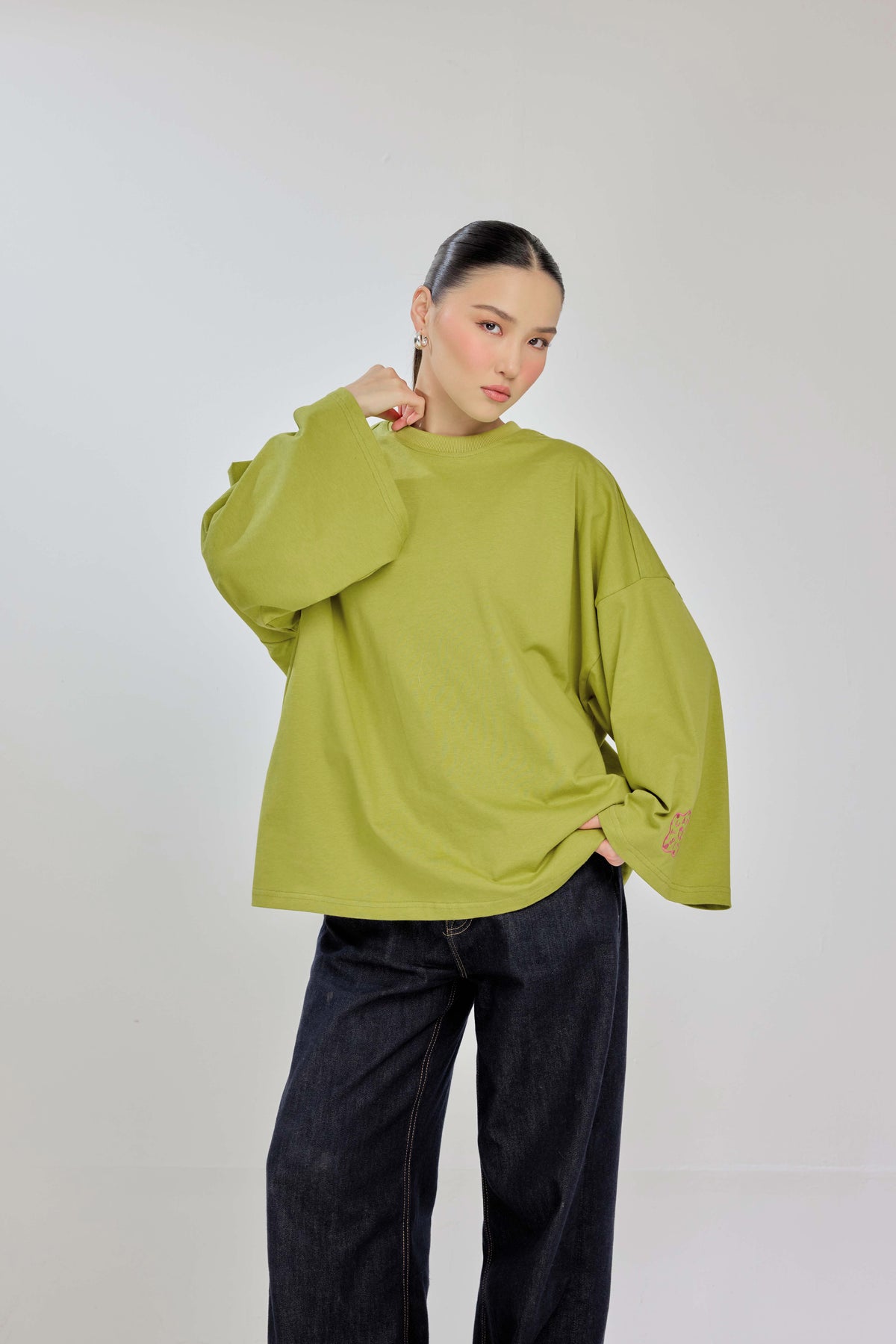 01 - Salted Lime - Caf-Tee Day to Night Top