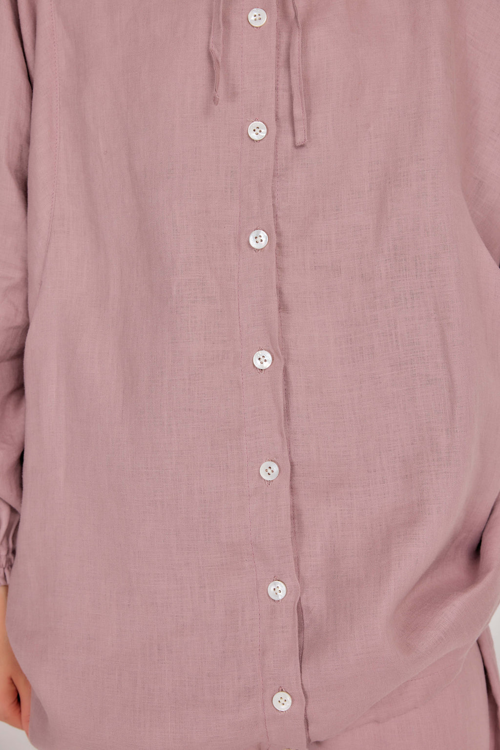 04 - Regal Purple - Pure Hemp Linen Button-Up Hooded Jacket