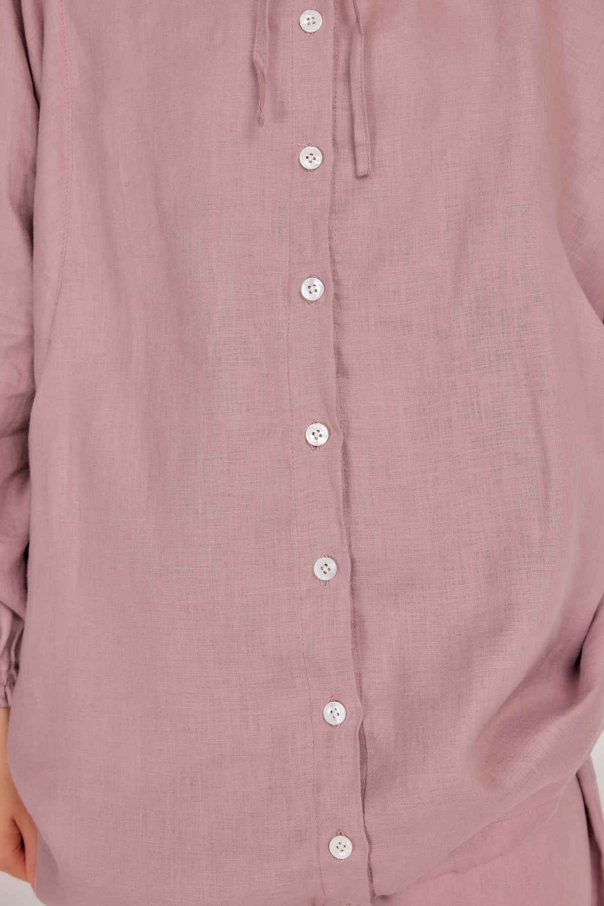 04 - Regal Purple - Pure Hemp Linen Button-Up Hooded Jacket
