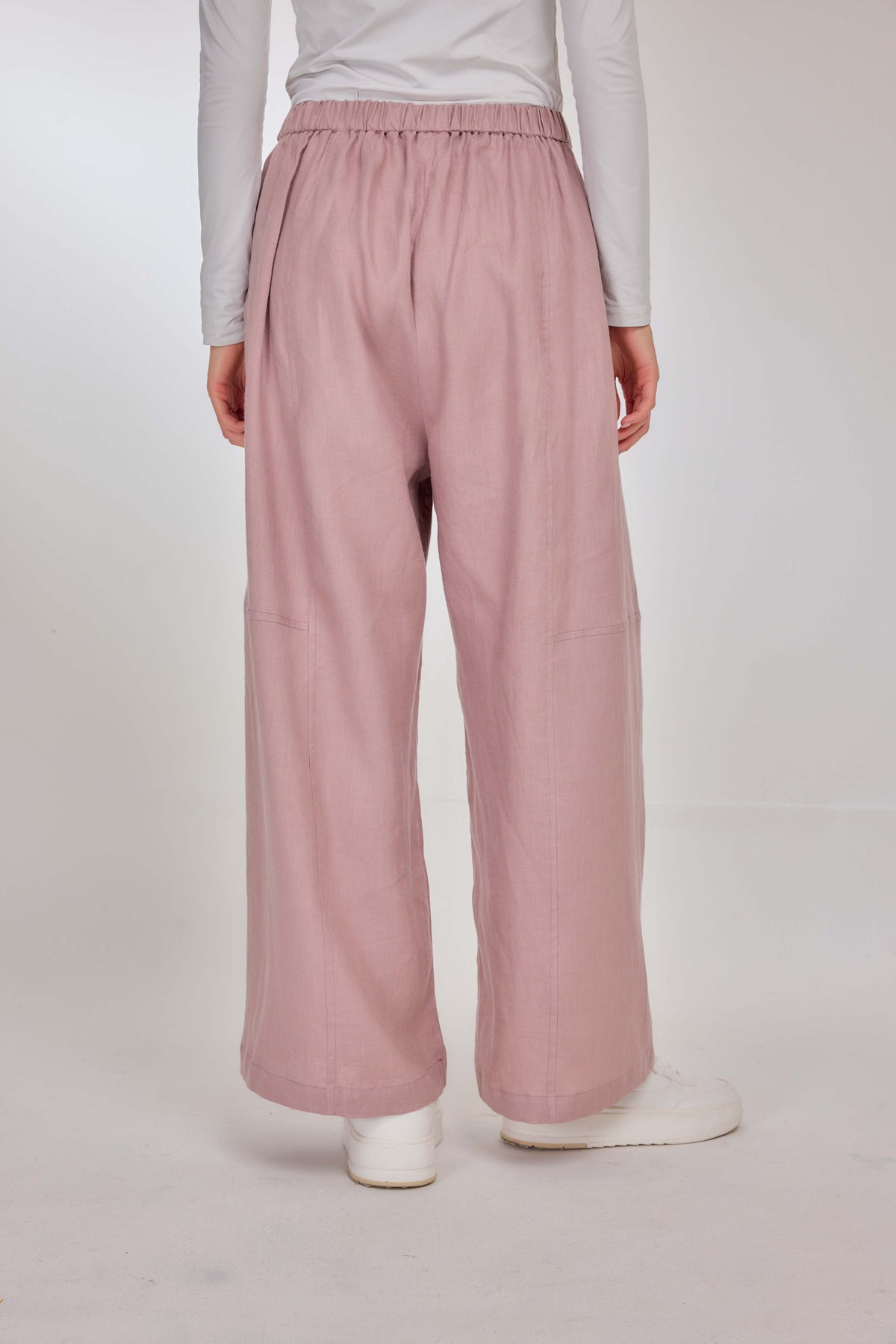 04 - Regal Purple - Pure Hemp Linen Roamer Pants