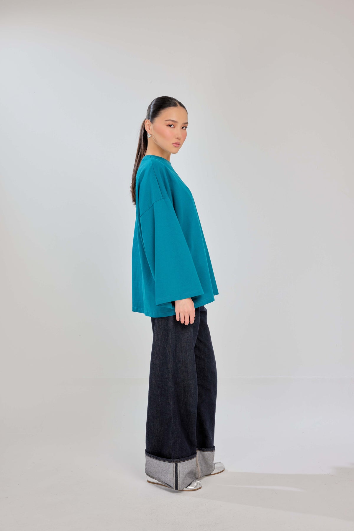 02 - Teal Next Time - Caf-Tee Day to Night Top