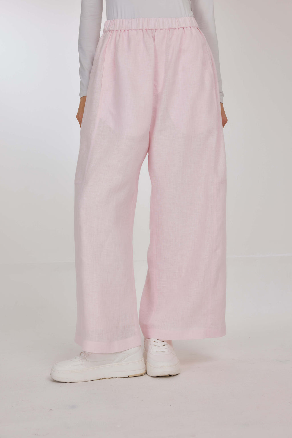 01 - Sweet Pea - Pure Hemp Linen Roamer Pants With Full Lining