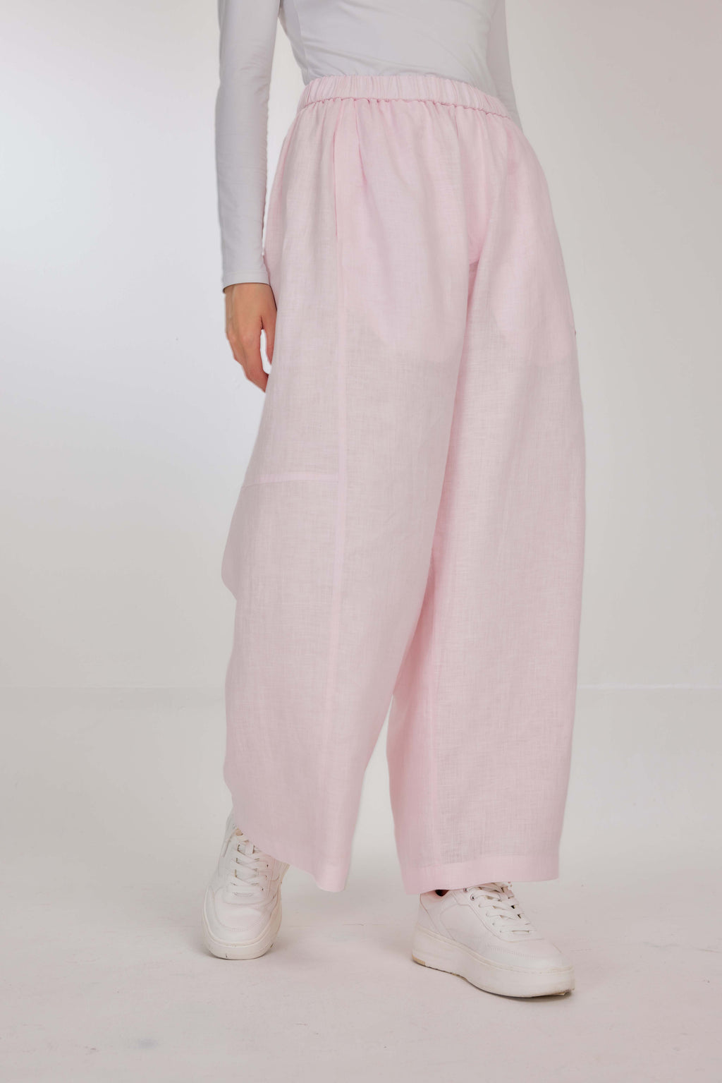 01 - Sweet Pea - Pure Hemp Linen Roamer Pants With Full Lining