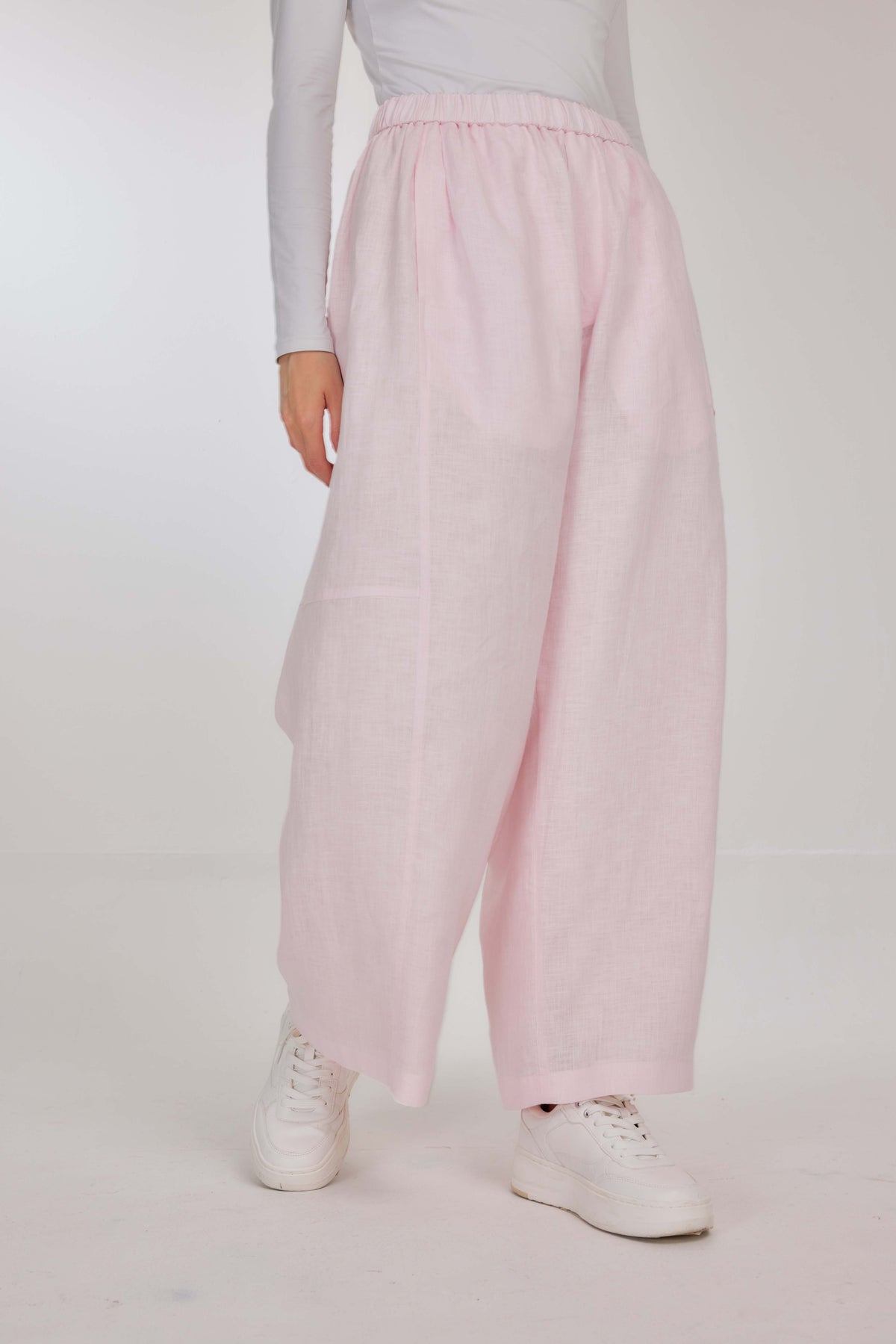 01 - Sweet Pea - Pure Hemp Linen Roamer Pants With Full Lining