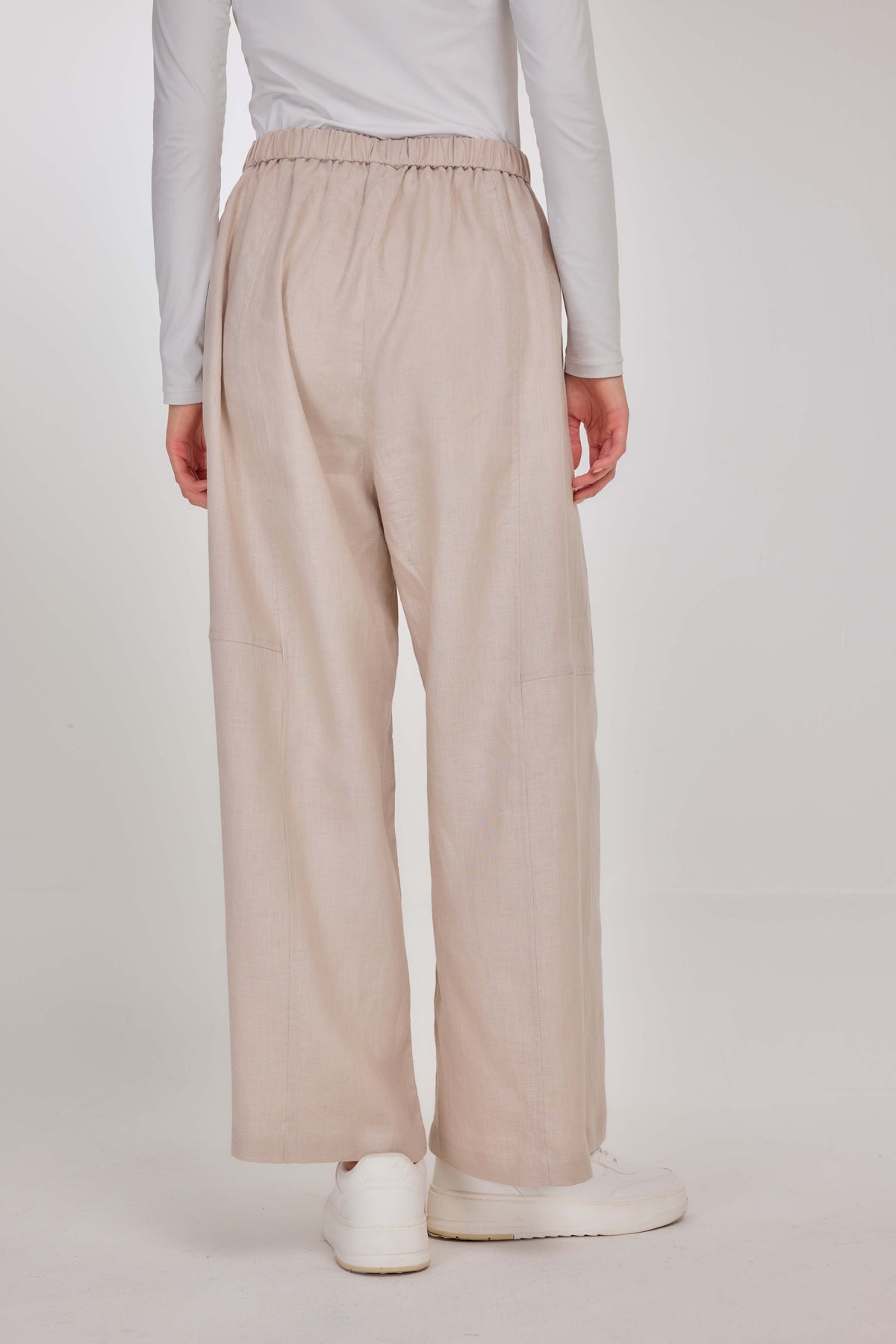 09 - Sand Nude - Pure Hemp Linen Roamer Pants
