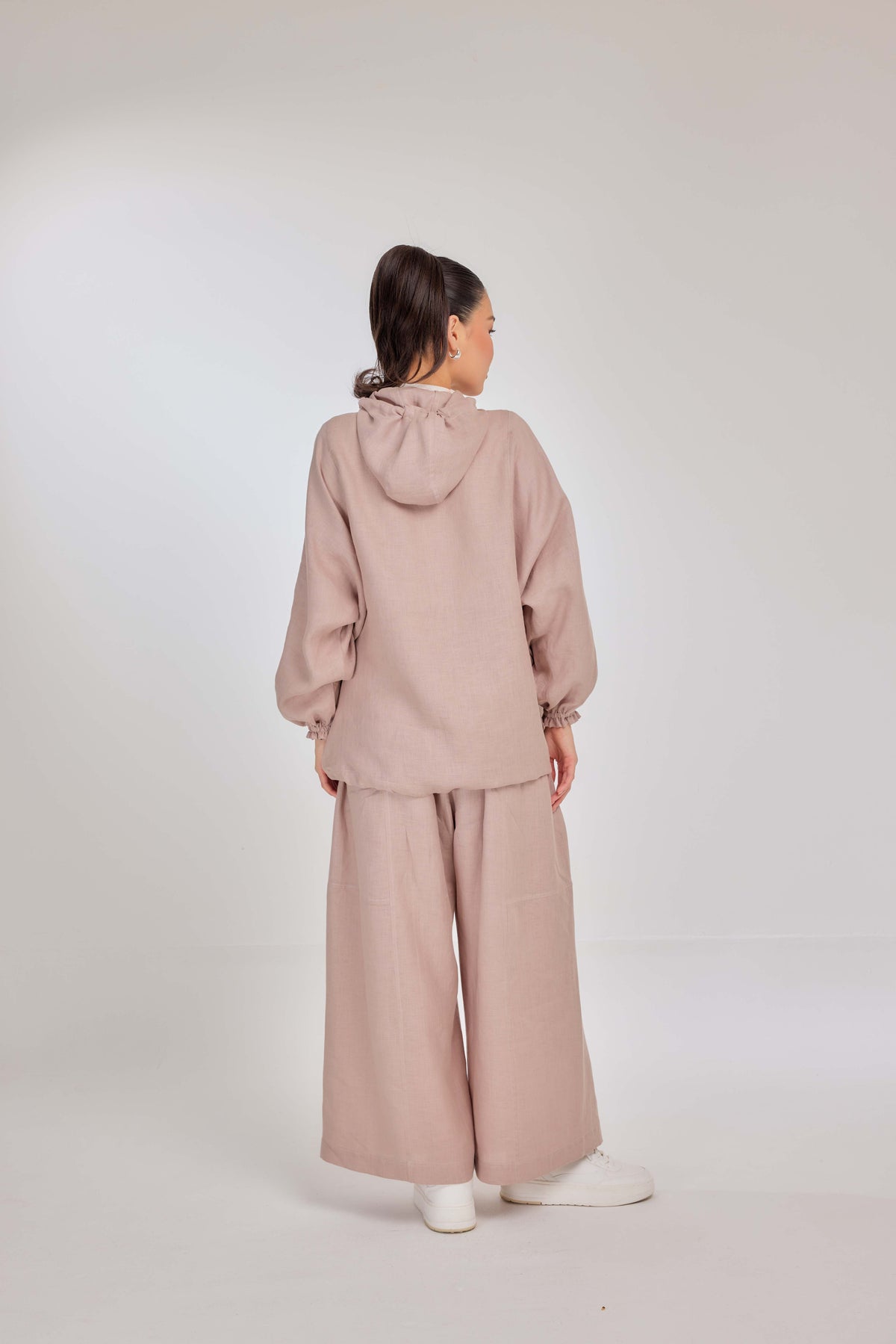 12 - Iconic - Pure Hemp Linen Button-Up Hooded Jacket
