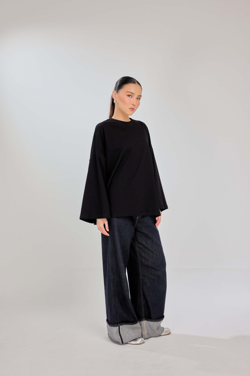 11 - Noir - Caf-Tee Day to Night Top