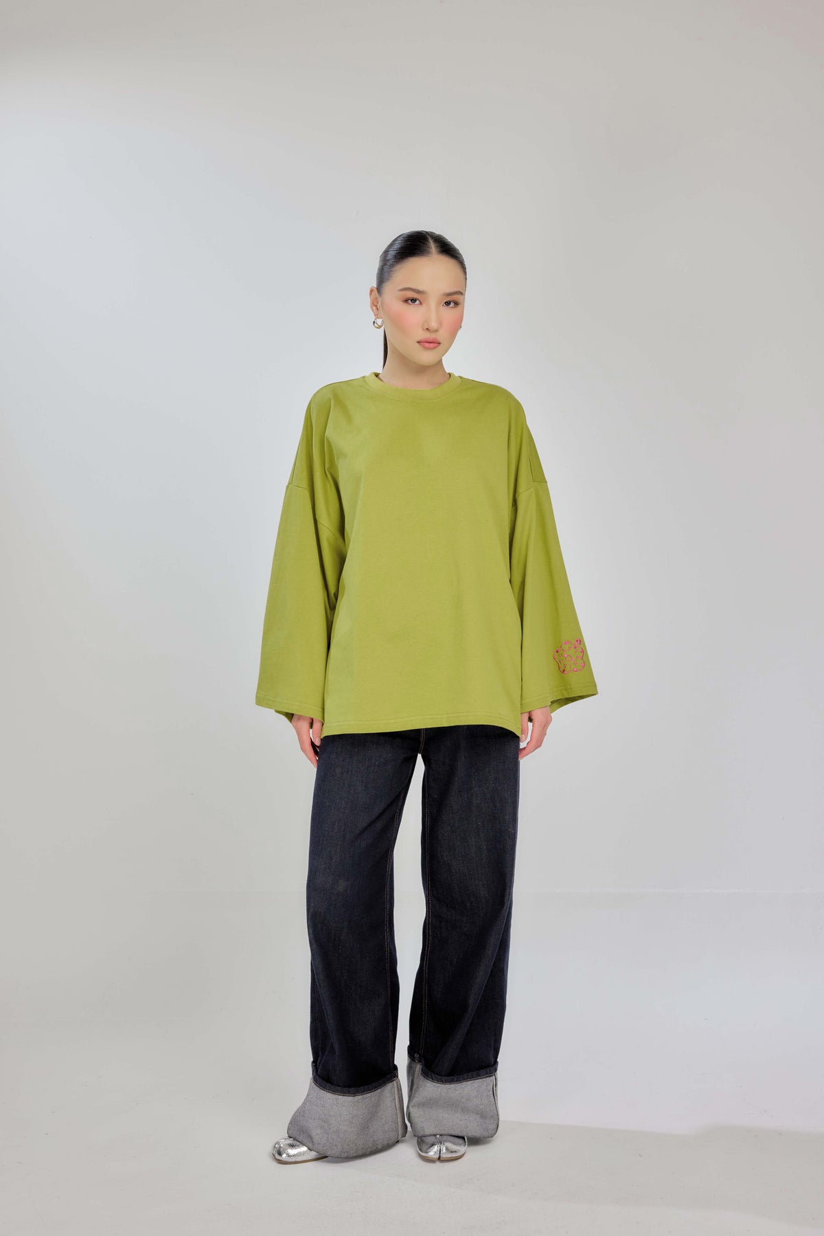 01 - Salted Lime - Caf-Tee Day to Night Top