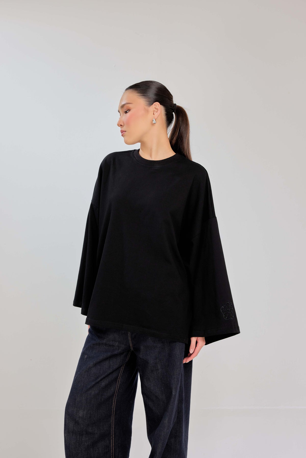 11 - Noir - Caf-Tee Day to Night Top