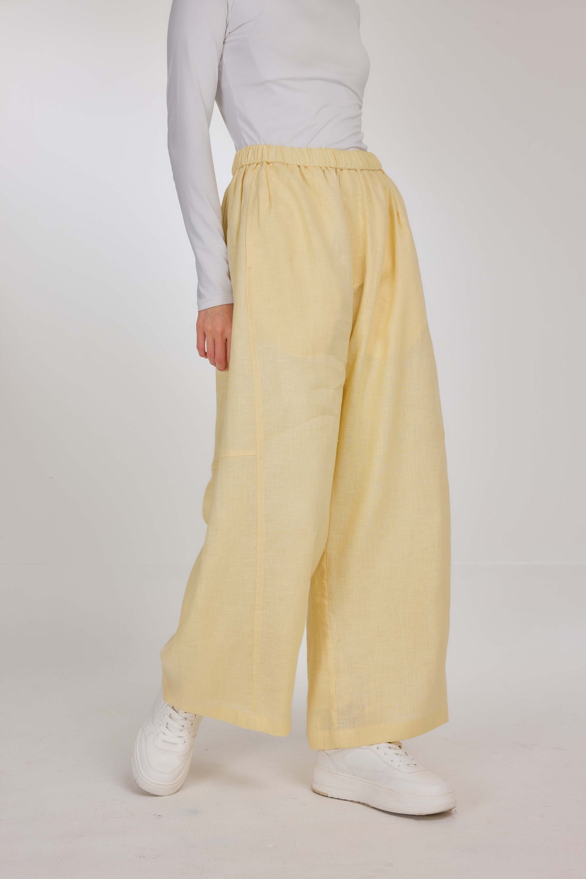 11 - Banana - Pure Hemp Linen Roamer Pants