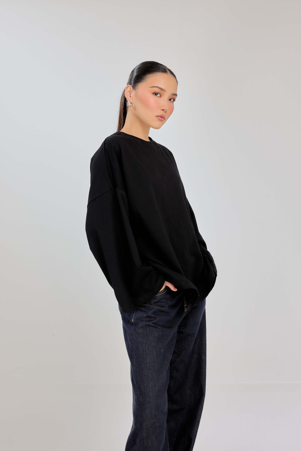 11 - Noir - Caf-Tee Day to Night Top