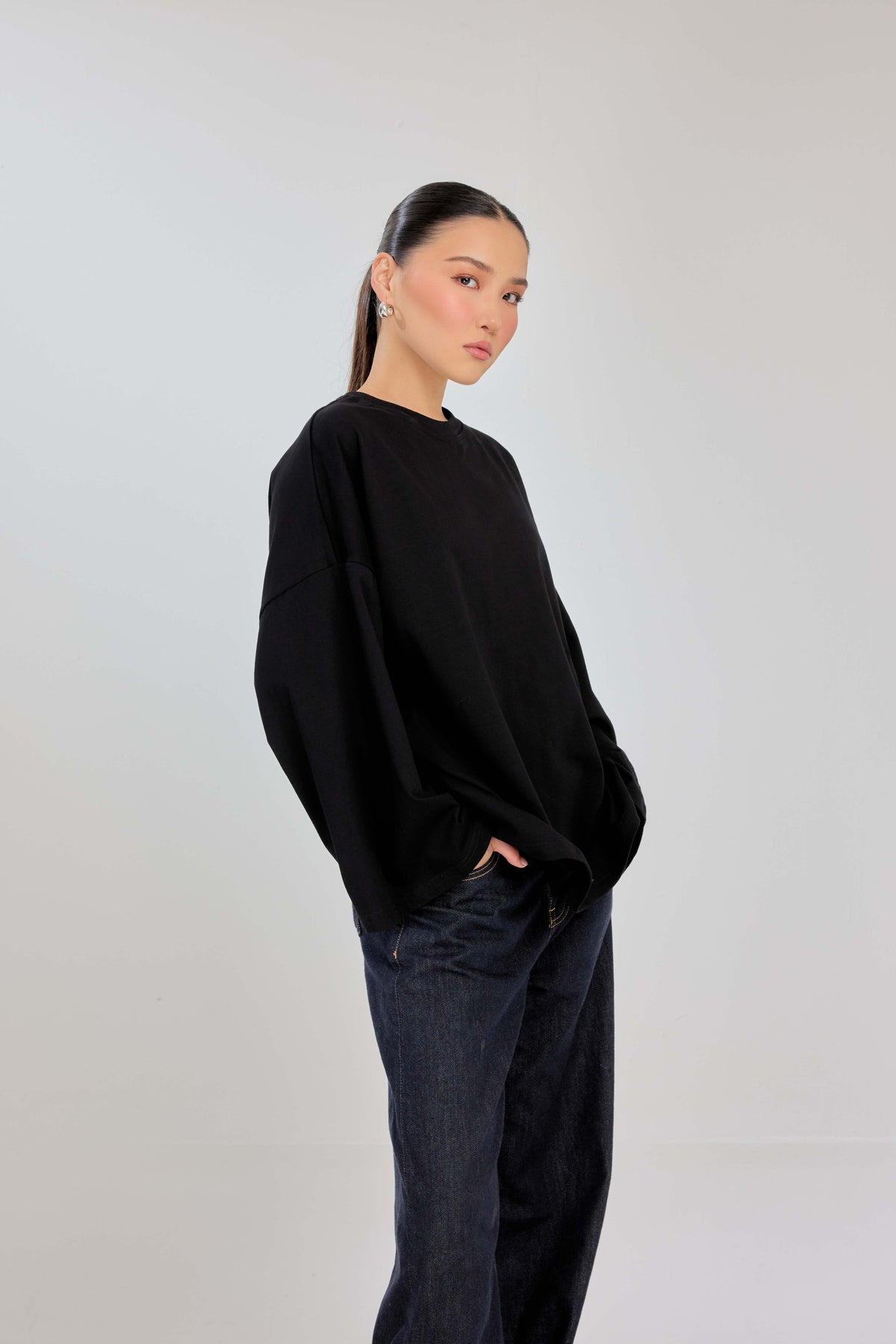 11 - Noir - Caf-Tee Day to Night Top