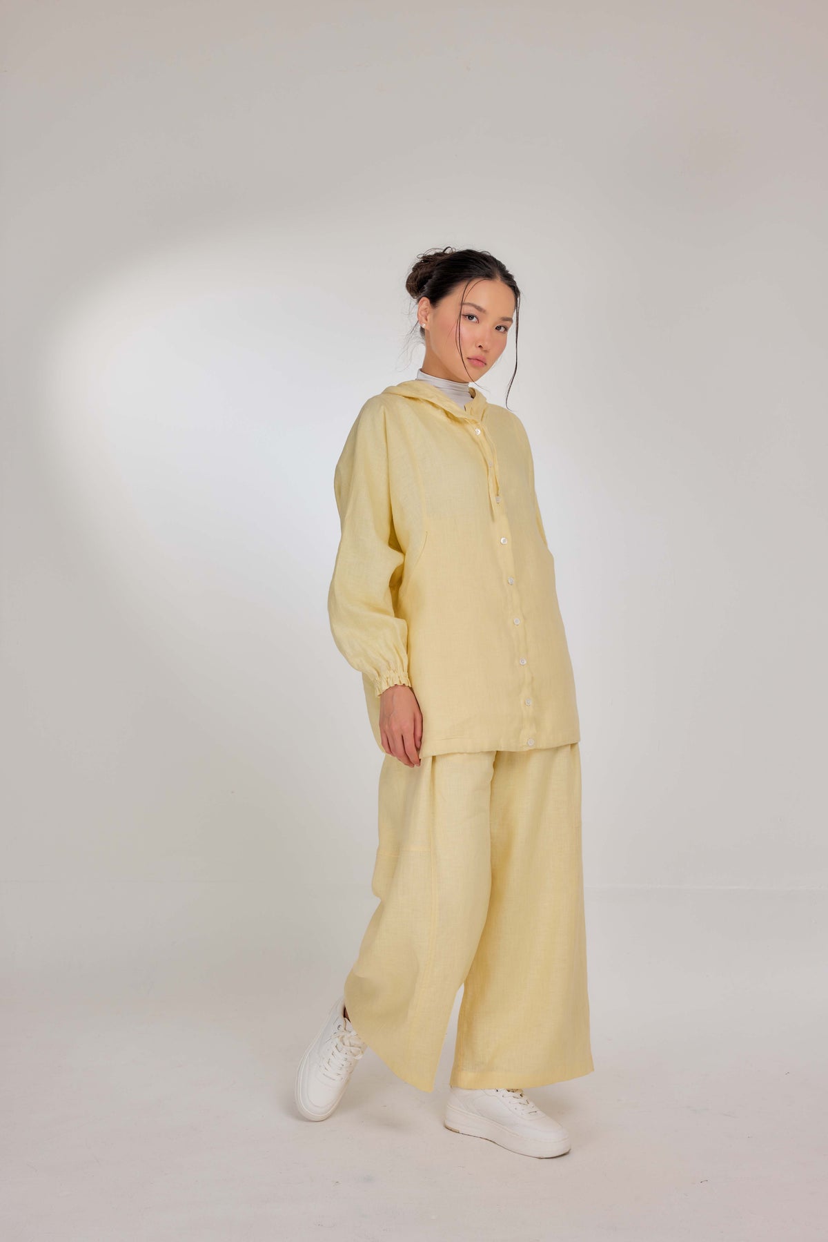 11 - Banana - Pure Hemp Linen Roamer Pants