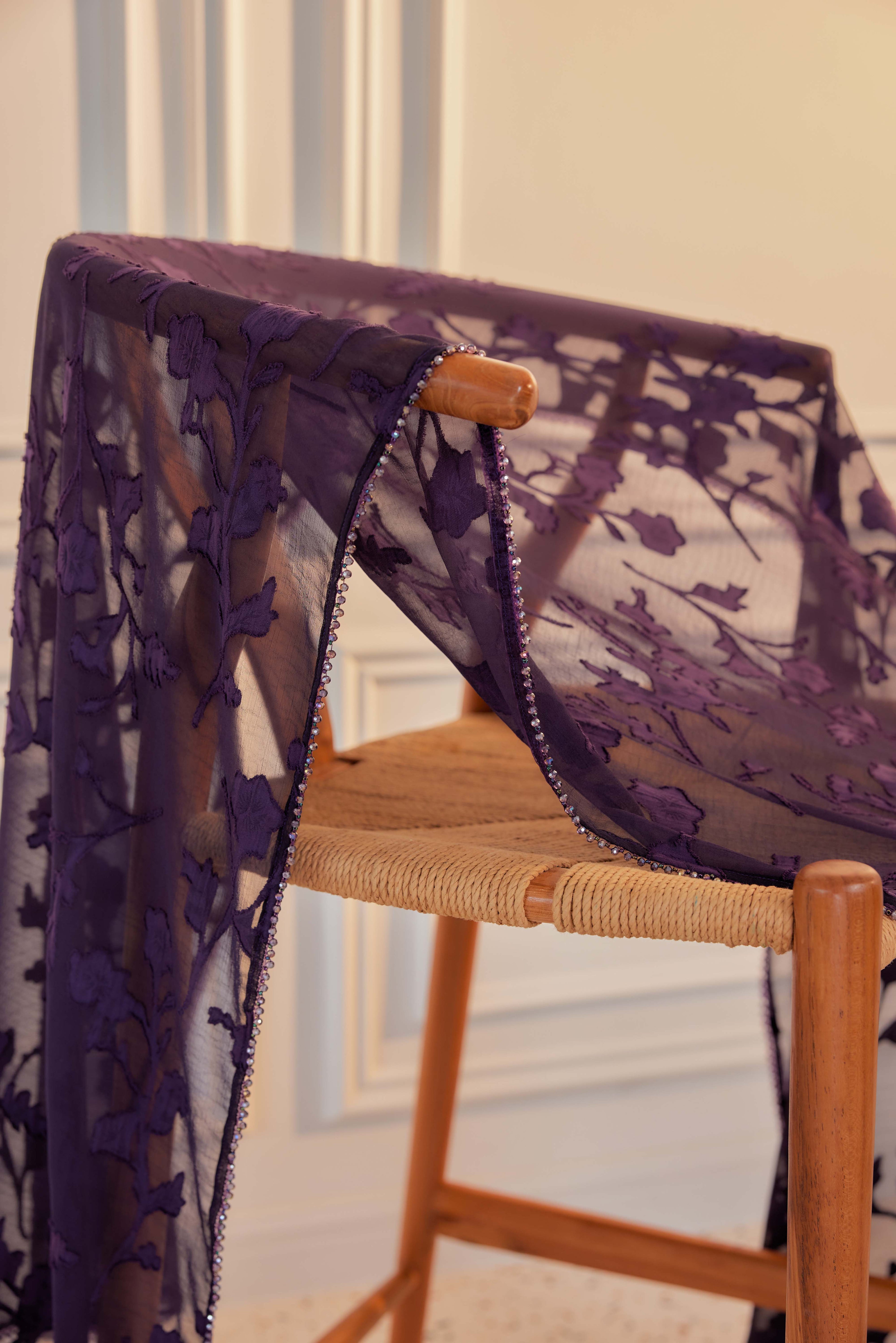 Indah Pelangi Beaded Shawl - All Colours