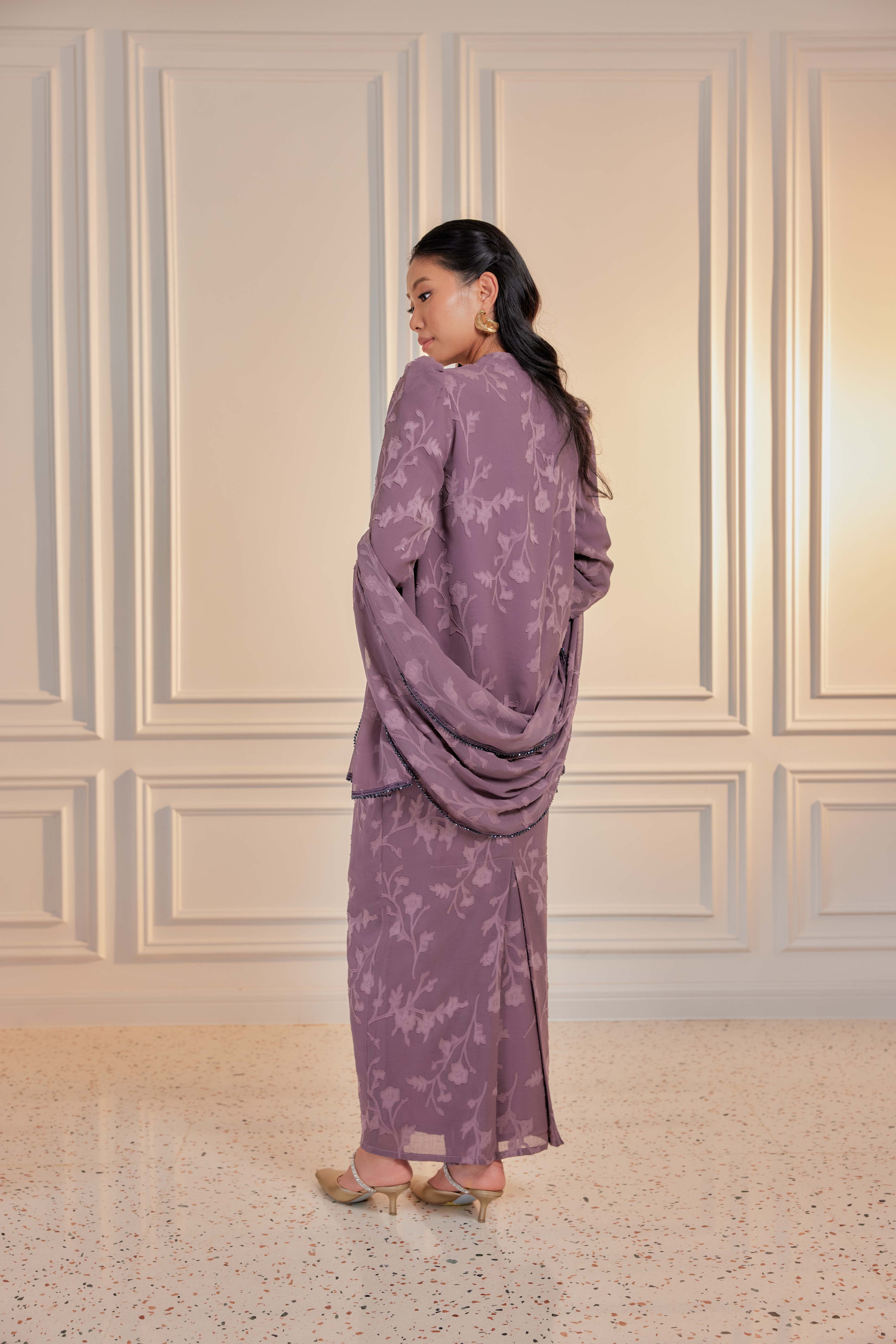 Indah Pelangi Kebarung in Kue Kochi – The Beaded Edition, Fully Lined