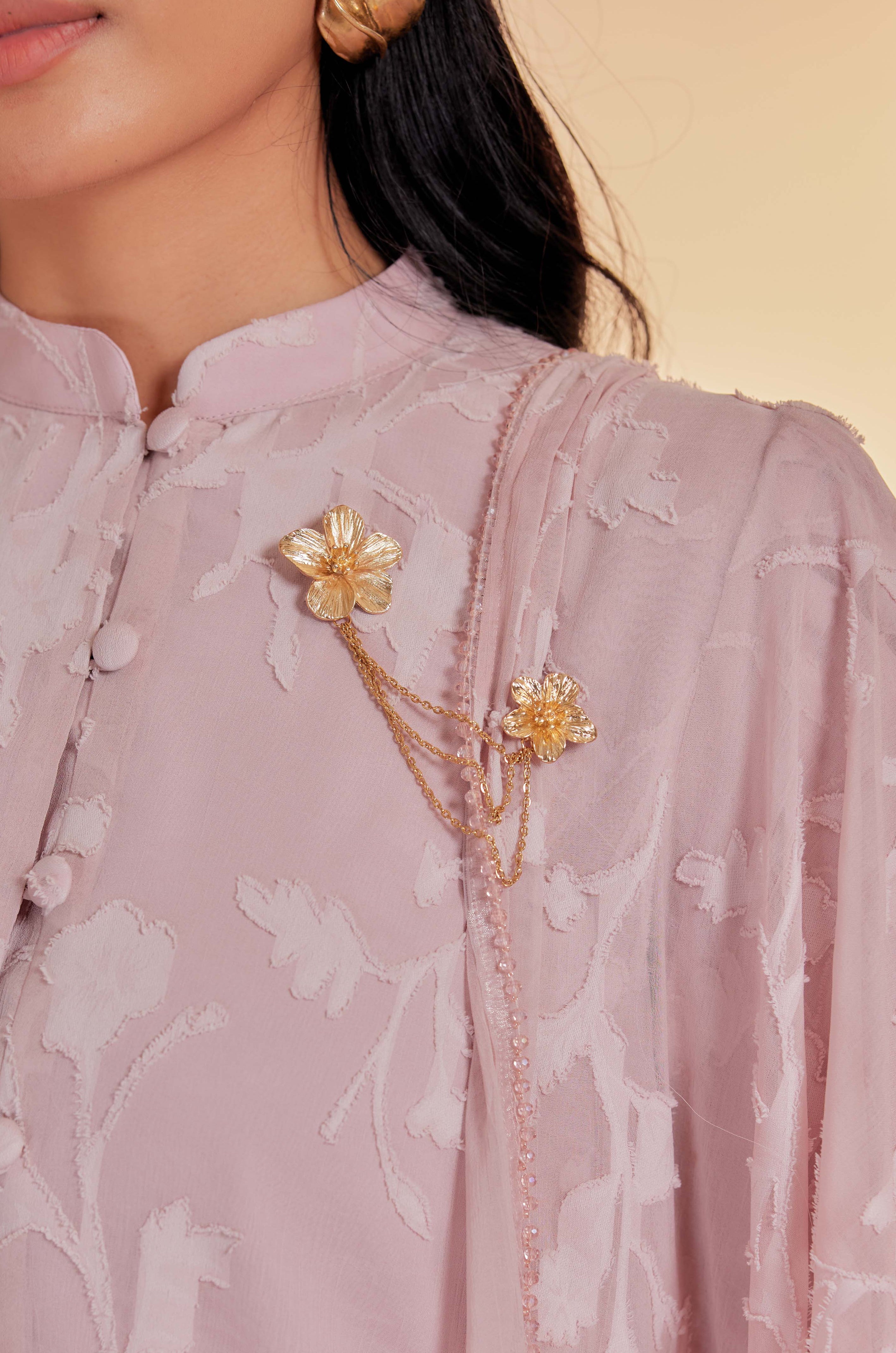 Indah Pelangi Kebarung in Jambu Air – The Beaded Edition, Fully Lined