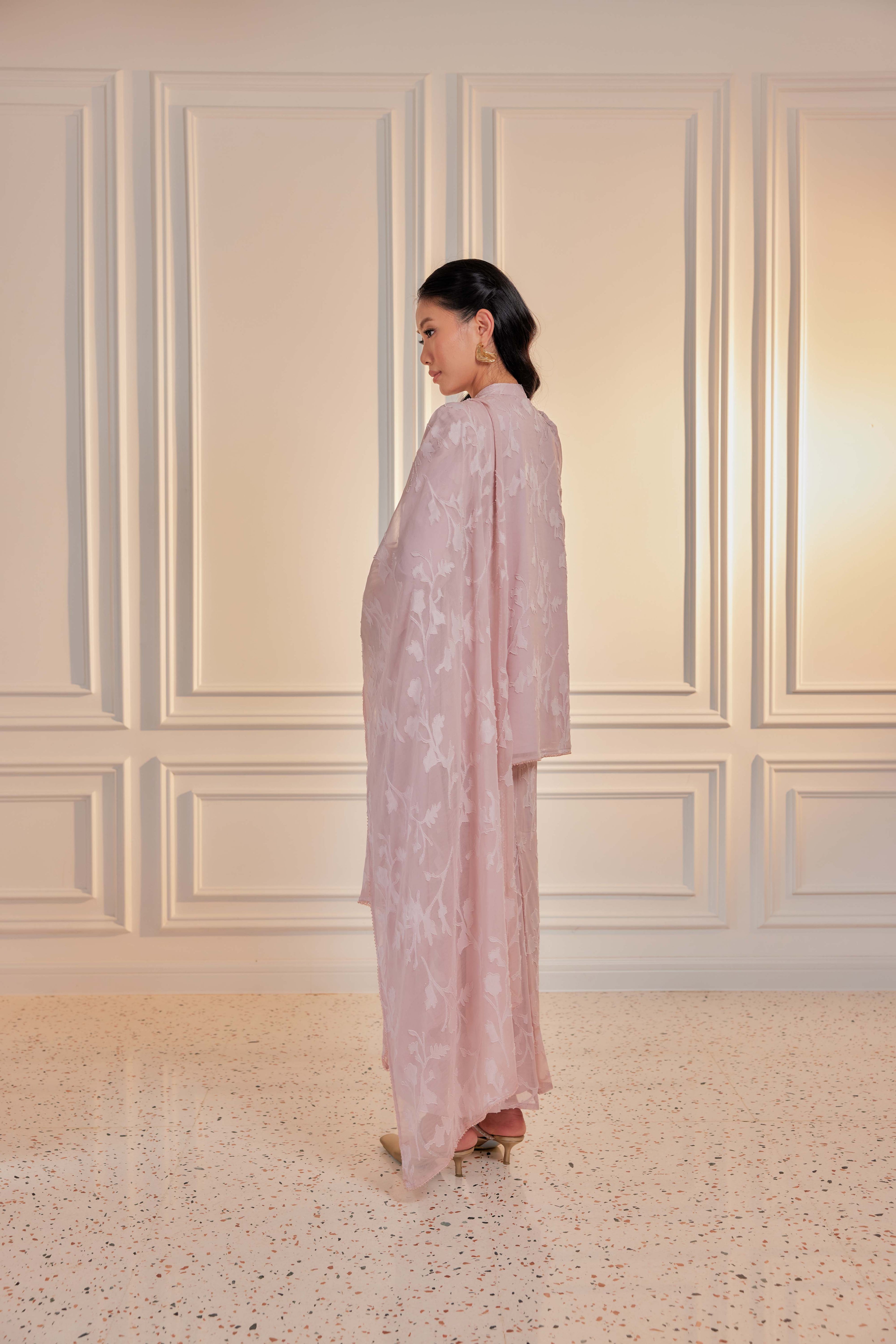 Indah Pelangi Kebarung in Jambu Air – The Beaded Edition, Fully Lined