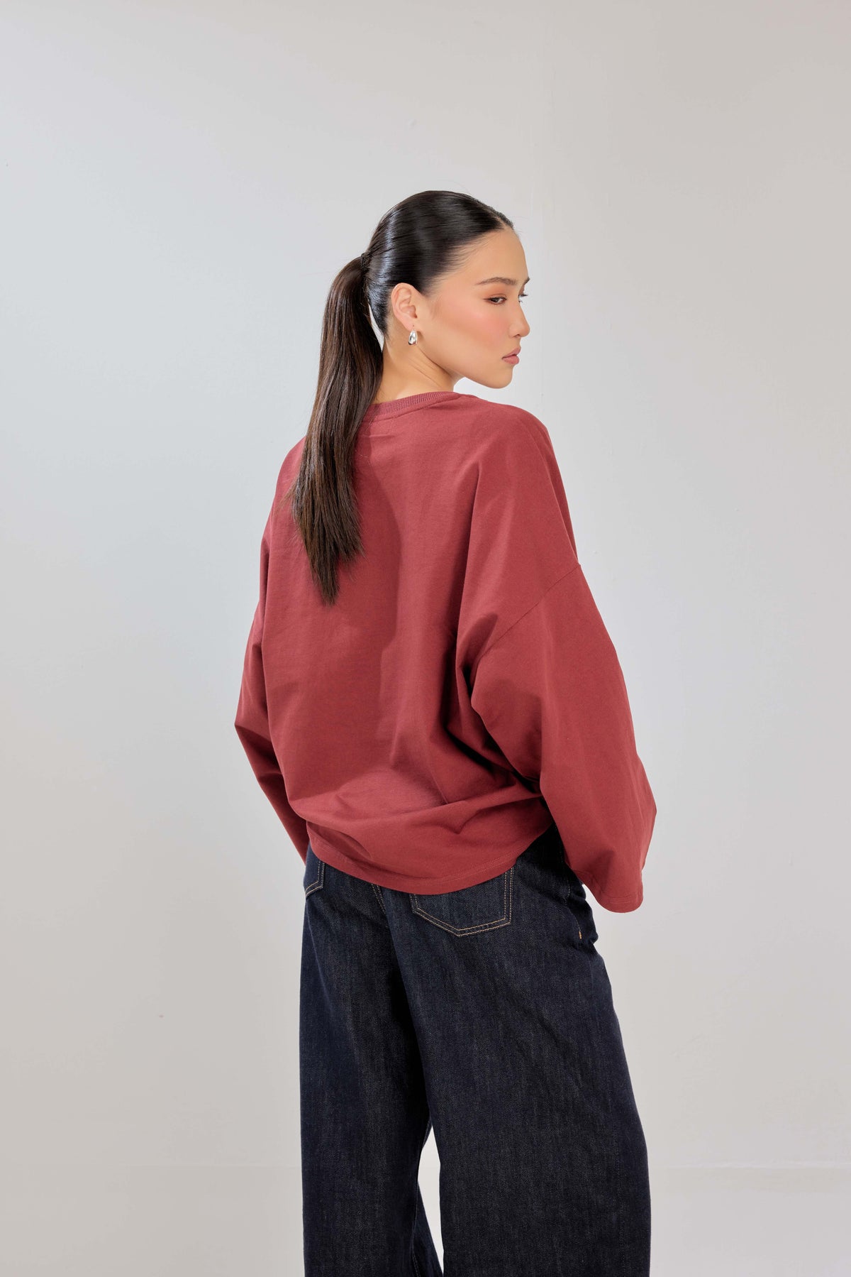 04 - Warm Berry - Caf-Tee Day to Night Top