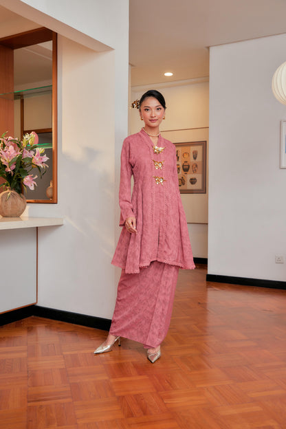 Masala - Jacquard Lace Kebaya Riau Set (Full Lining)