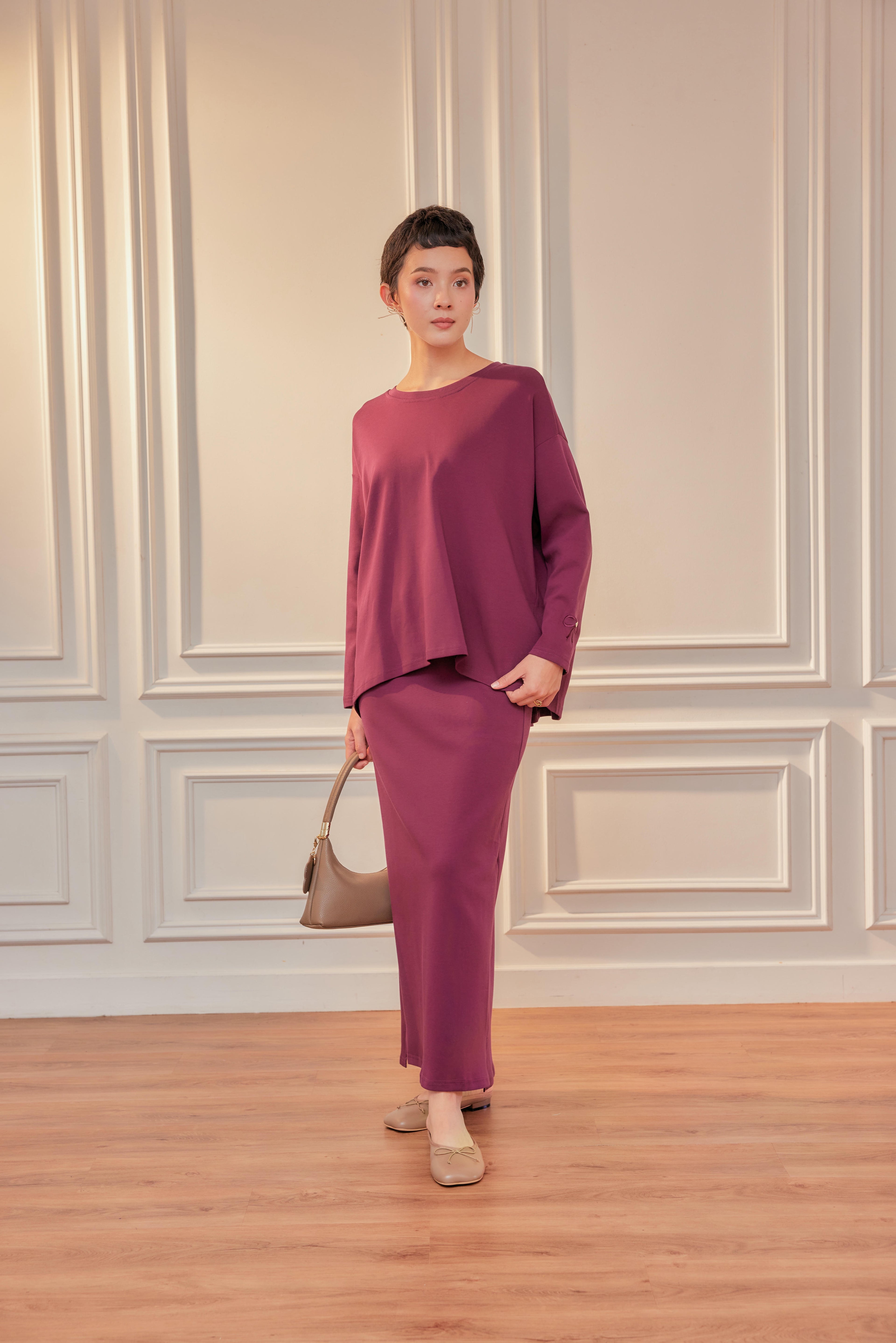 All-Day Comfort Set With Skirt