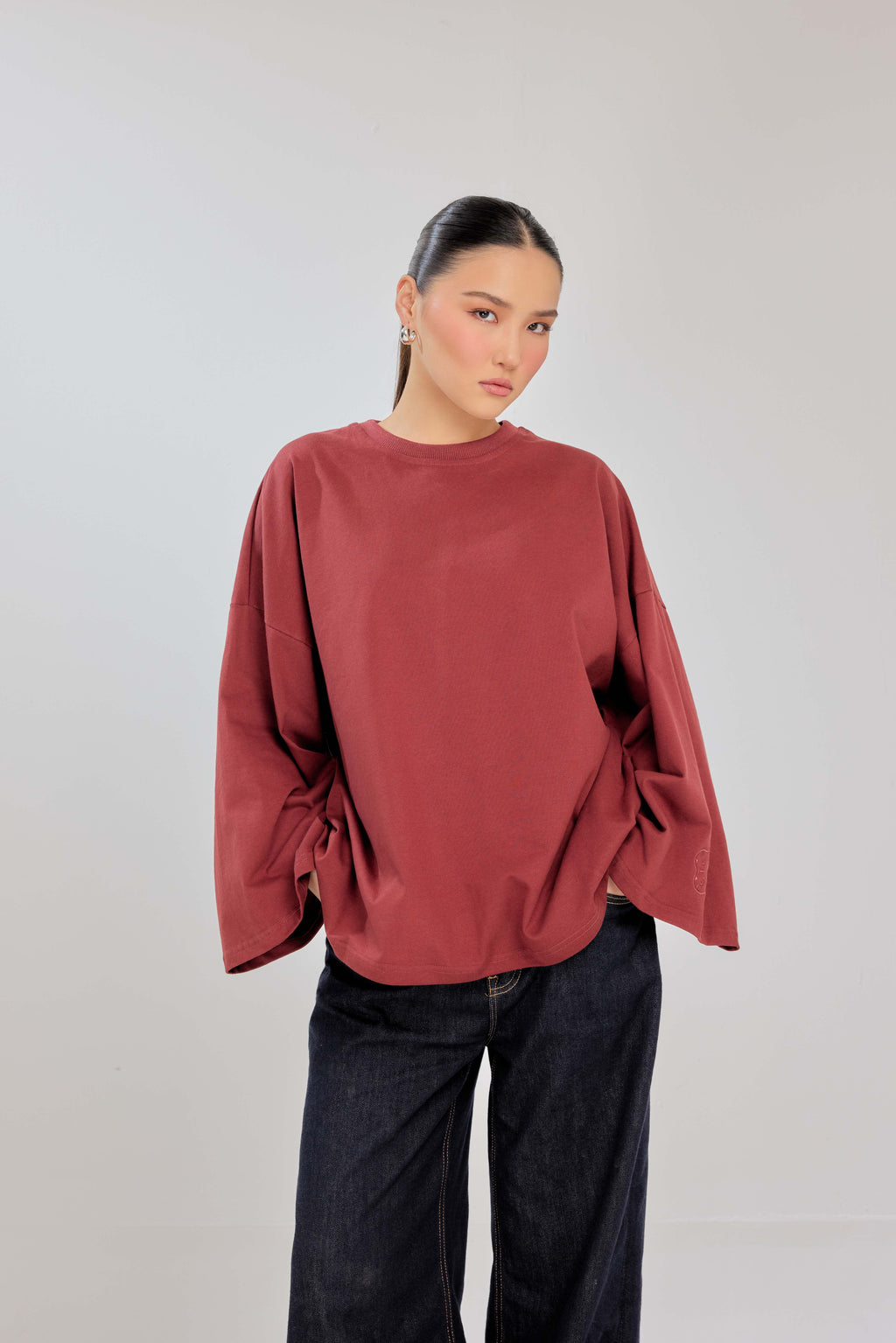 04 - Warm Berry - Caf-Tee Day to Night Top