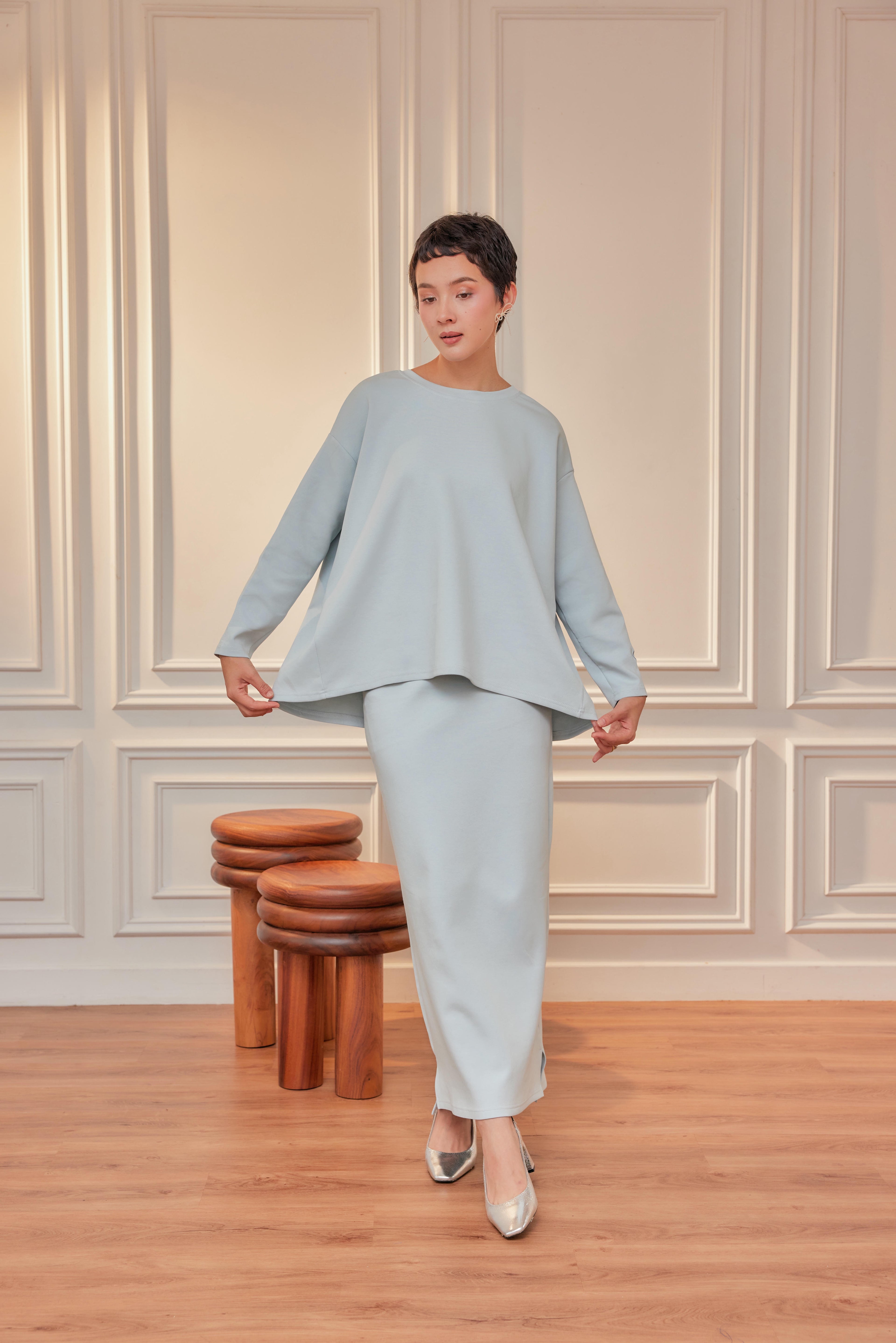 All-Day Comfort Set With Skirt