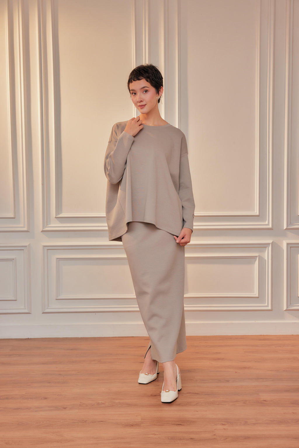 All-Day Comfort Set With Skirt