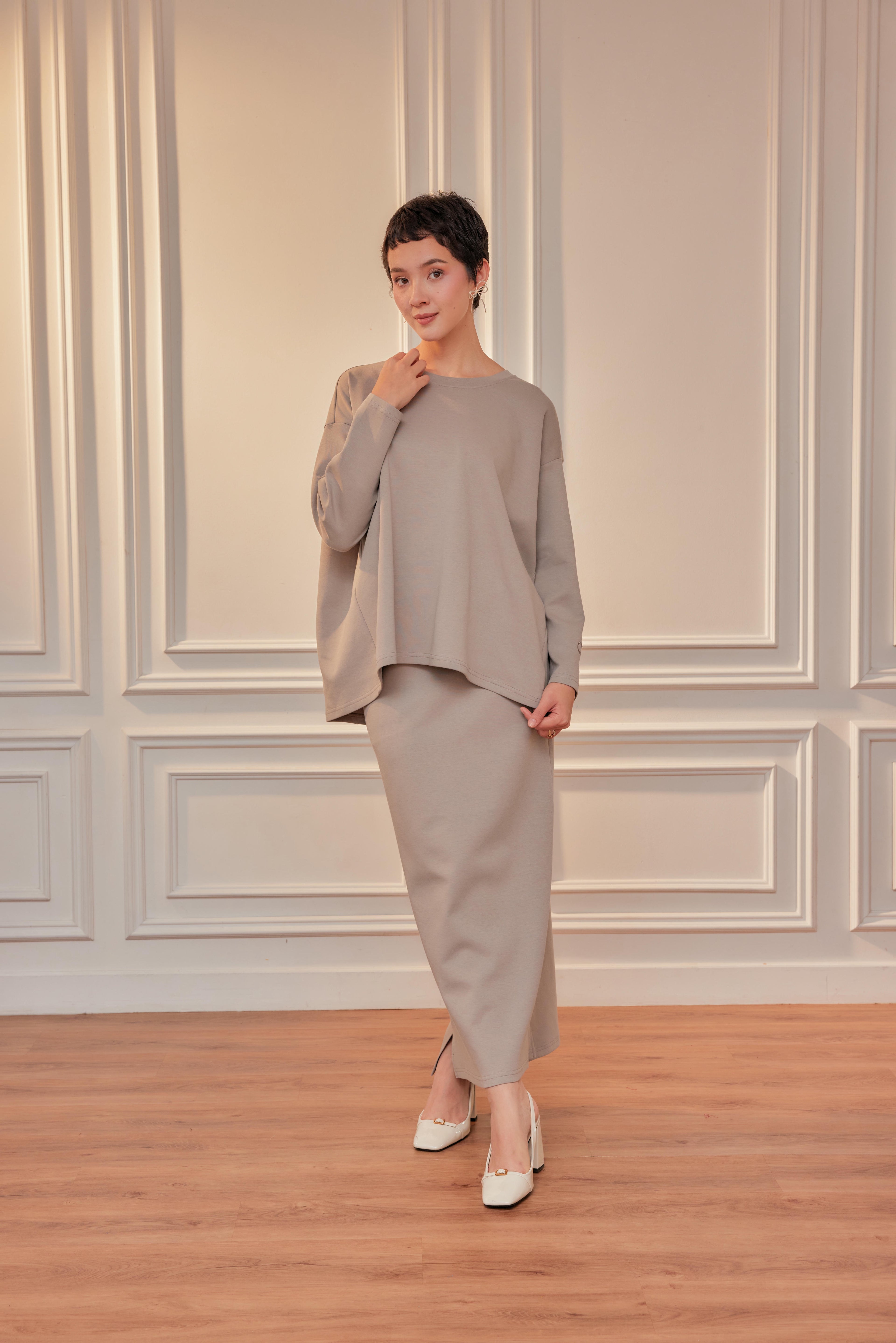 All-Day Comfort Set With Skirt