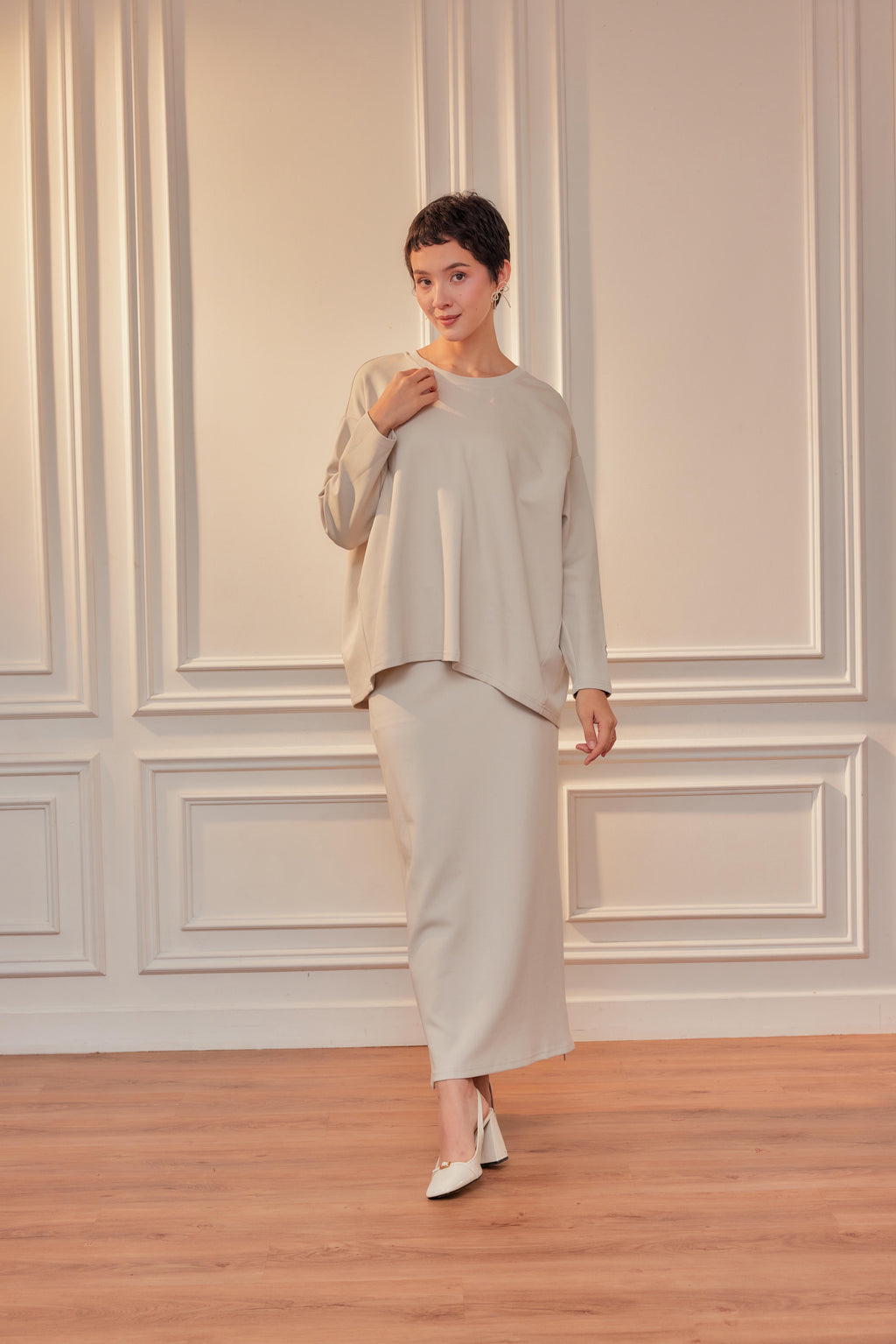 All-Day Comfort Set With Skirt