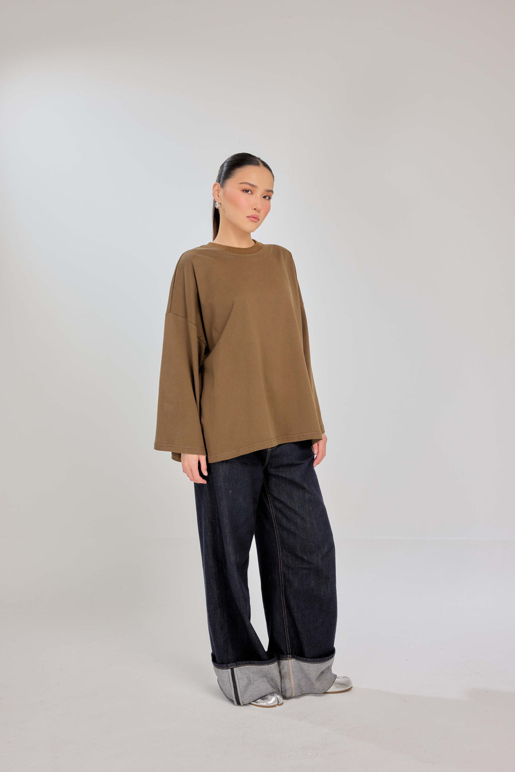05 - Toasted Olive - Caf-Tee Day to Night Top