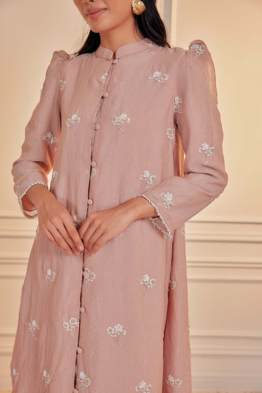 Tembikar - Mutiara Embellished Kebarung Set (Full Lining)