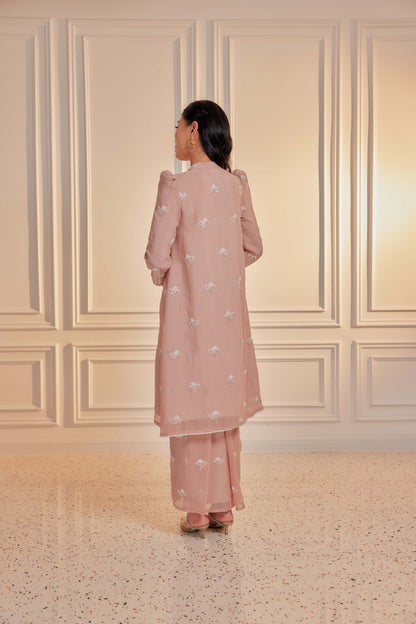 Tembikar - Mutiara Embellished Kebarung Set (Full Lining)